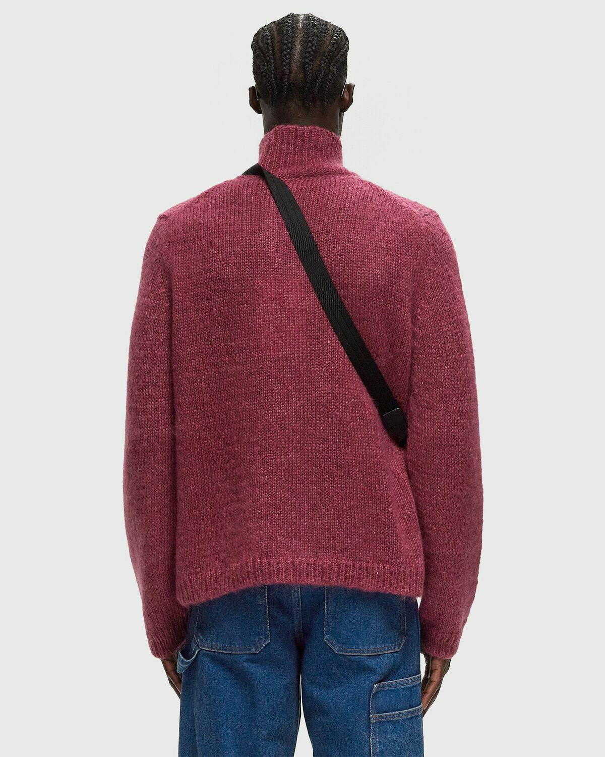 トップス OUR LEGACY FLOAT FUNNEL Our Legacy - Float Funnel Uncut Ruby Softest Mohair Silk