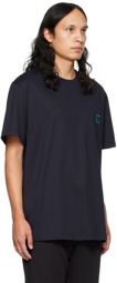 Wooyoungmi Navy Crewneck T-Shirt