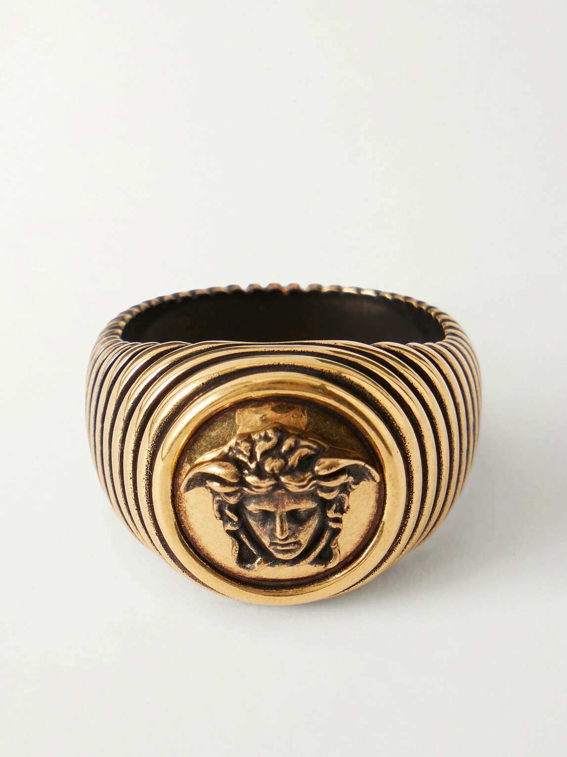Versace - Medusa Gold-Tone Ring - Gold