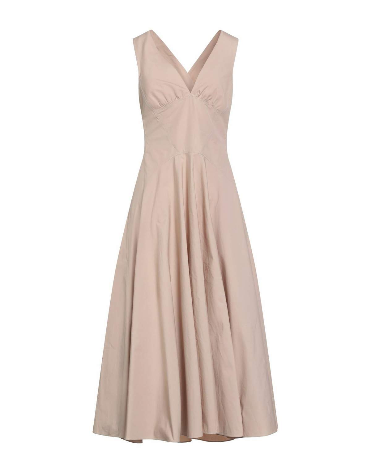Alaïa Womens Midi dress in Beige