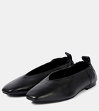 A. Emery Briot leather ballet flats