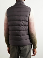 Herno - Legend Quilted Shell Down Gilet - Brown