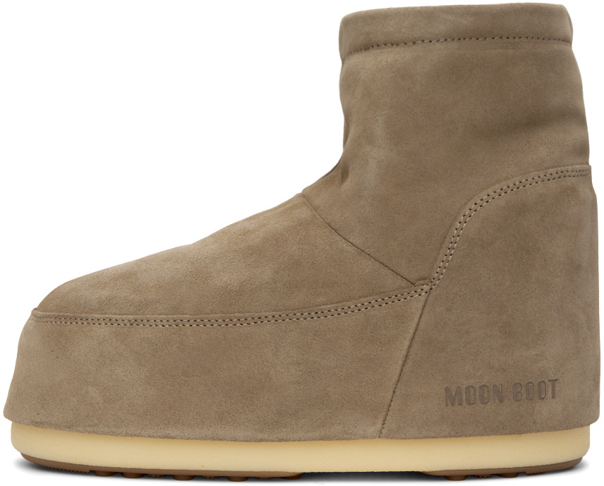 Moon Boot Taupe Icon Low Nolace Boots Moon Boot