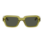 Han Kjobenhavn Green Code Trans Sunglasses