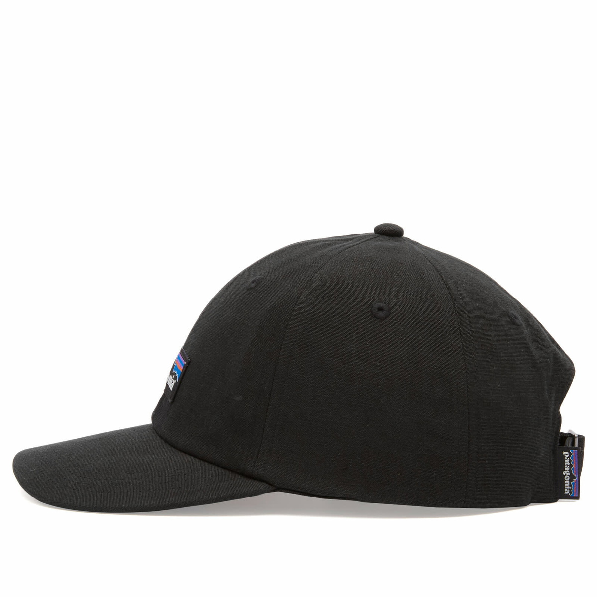 Patagonia P-6 Label Trad Cap in Black 