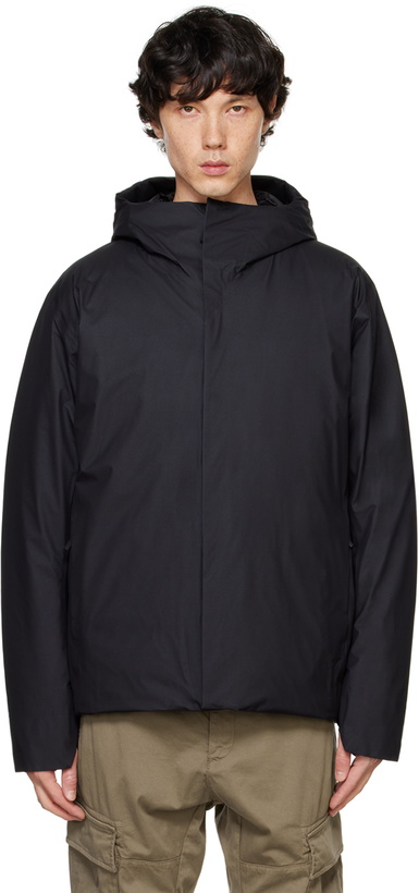 Photo: Veilance Black Altus Down Jacket