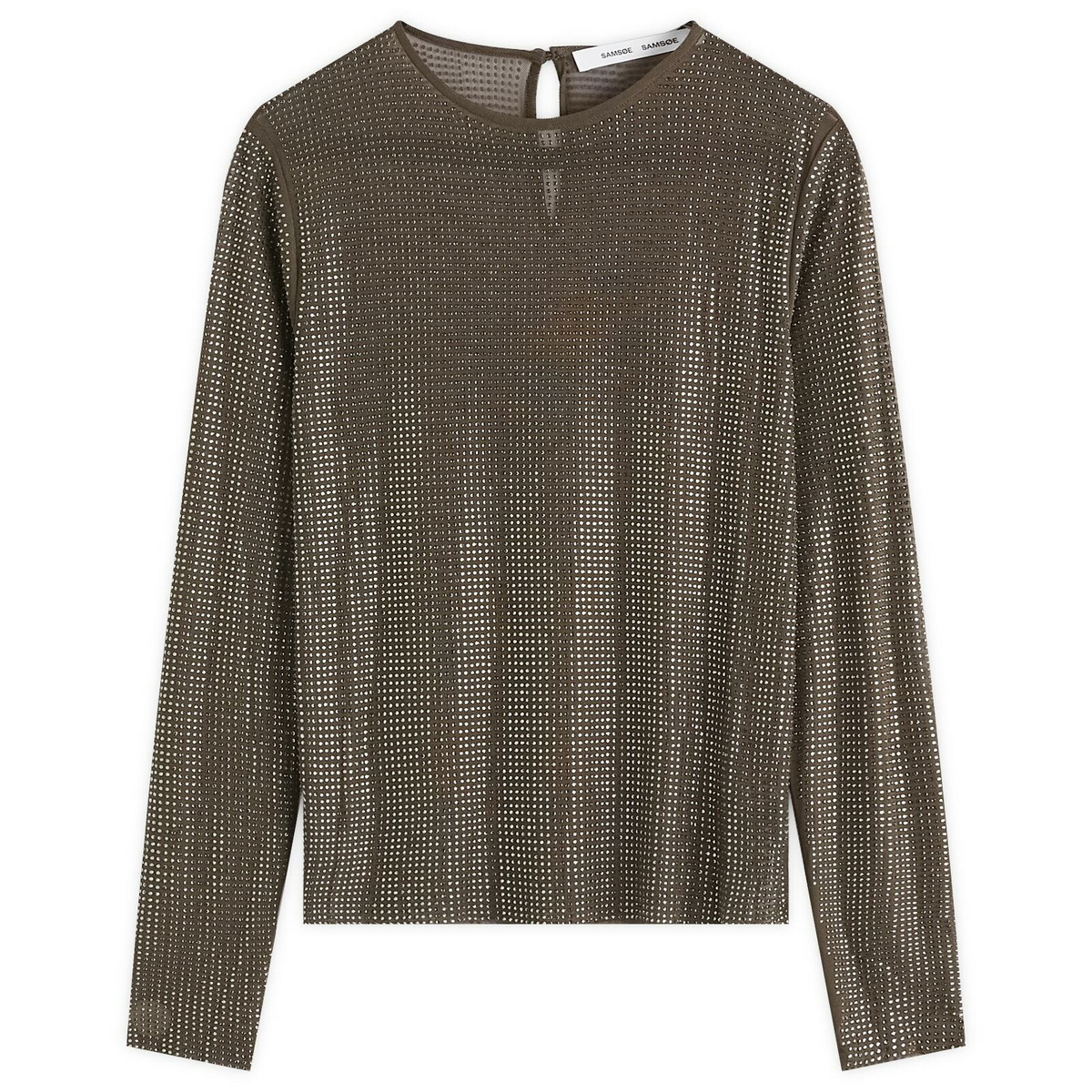 Samsøe Samsøe Women's Samsoe Samsoe Samagda Top in Black Olive