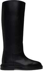 Legres Black Riding Tall Boots