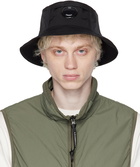 C.P. Company Black Chrome-R Lens Bucket Hat