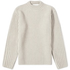 Botter Women's Ribbed Knit Jumper in Beige