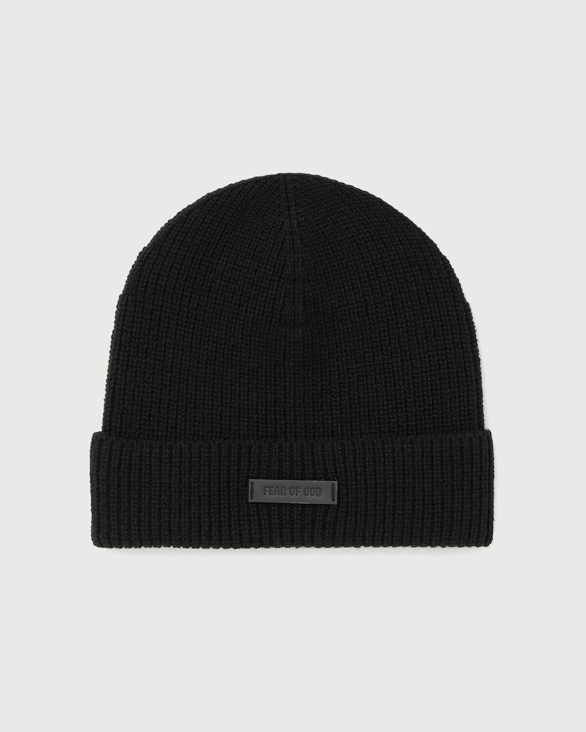 Fear of God KNIT BEANIE Black Mens Beany