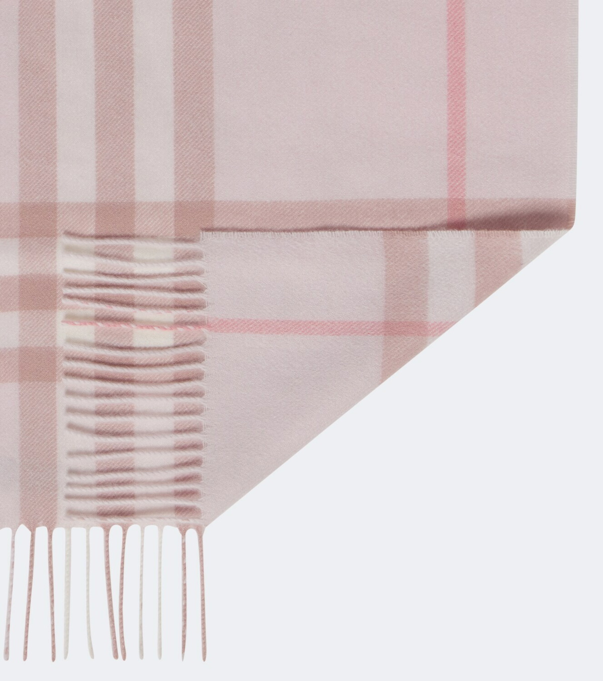 Burberry Burberry Check cashmere scarf