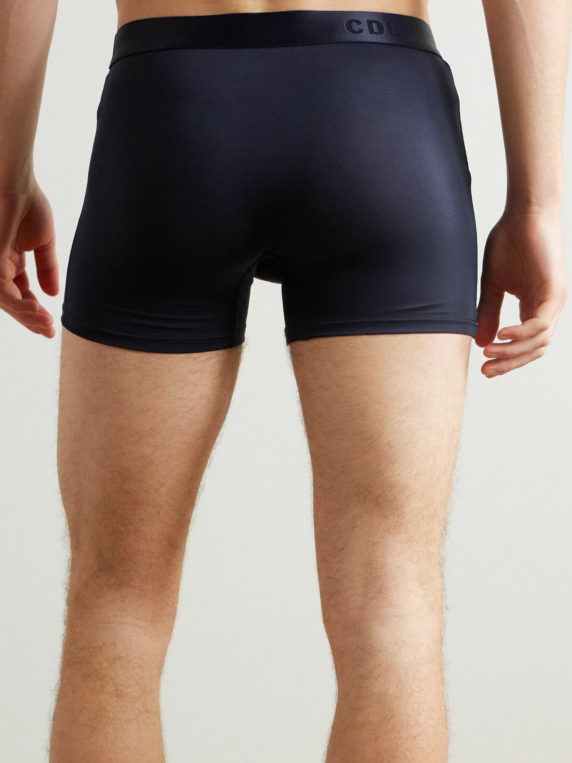 CDLP - Three-Pack Stretch-Lyocell Boxer Briefs - Blue