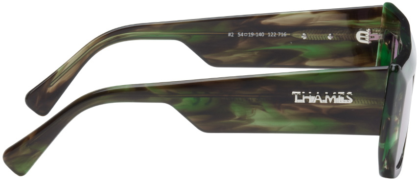 Thames MMXX. Green TV Sunglasses