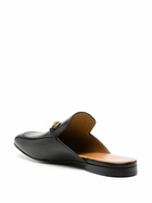 Gucci Black Horsebit Leather Loafers