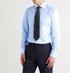 HUGO BOSS - Jason Slim-Fit Cutaway-Collar Cotton-Poplin Shirt - Blue