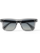OLIVER PEOPLES - Casian Square-Frame Acetate Sunglasses - Gray
