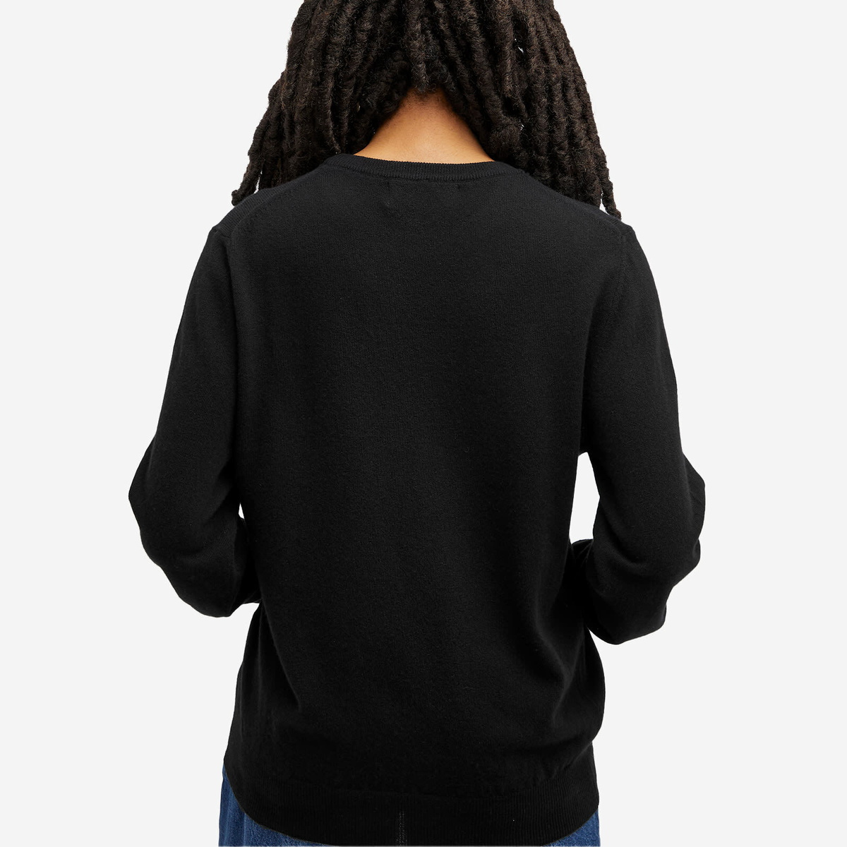 Fiorucci Women's Angel Patch Oversized Sweater in Black
