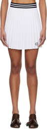 Bode White Court Miniskirt