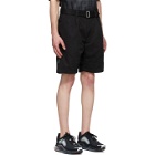 Undercover Black Zipper Shorts