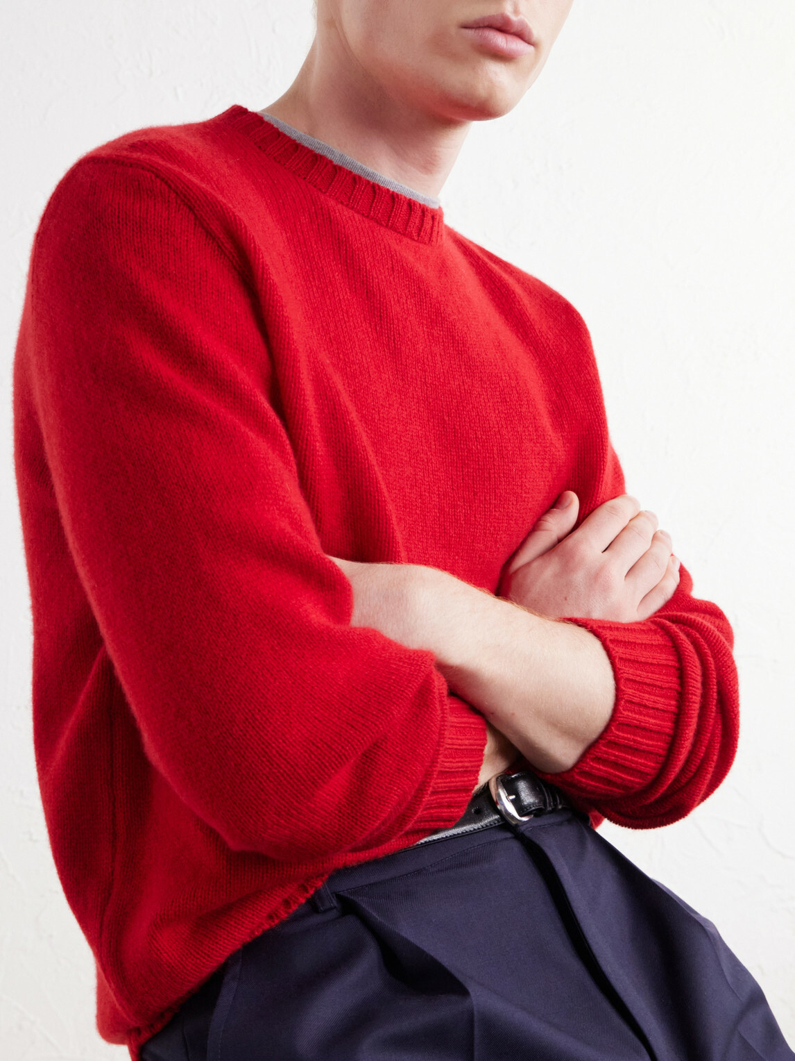 Anderson & Sheppard - Super Soft Cashmere Sweater - Red
