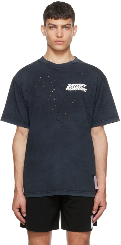 Photo: Satisfy Black Organic Cotton T-Shirt