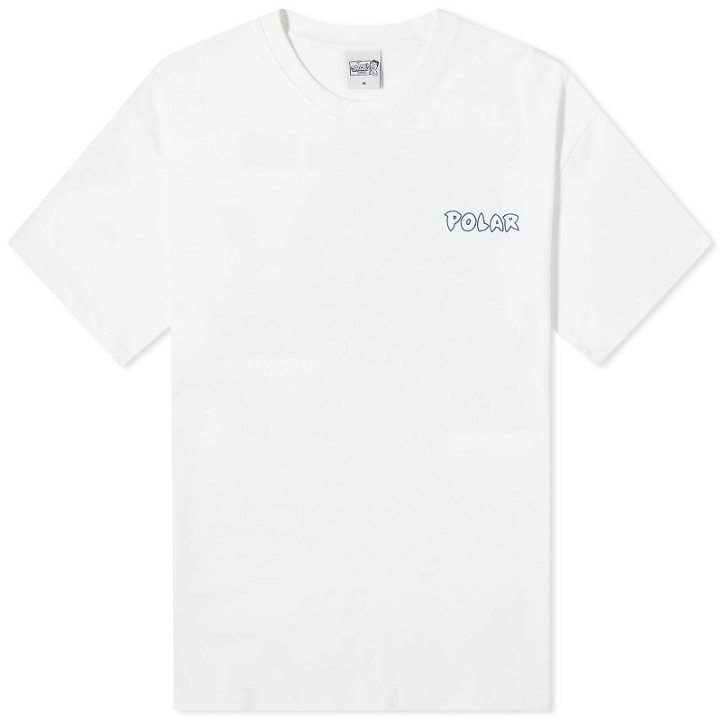 Photo: Polar Skate Co. Men's Crash T-Shirt in White