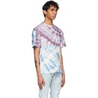 AMIRI Multicolor Tie-Dye Patchwork T-Shirt