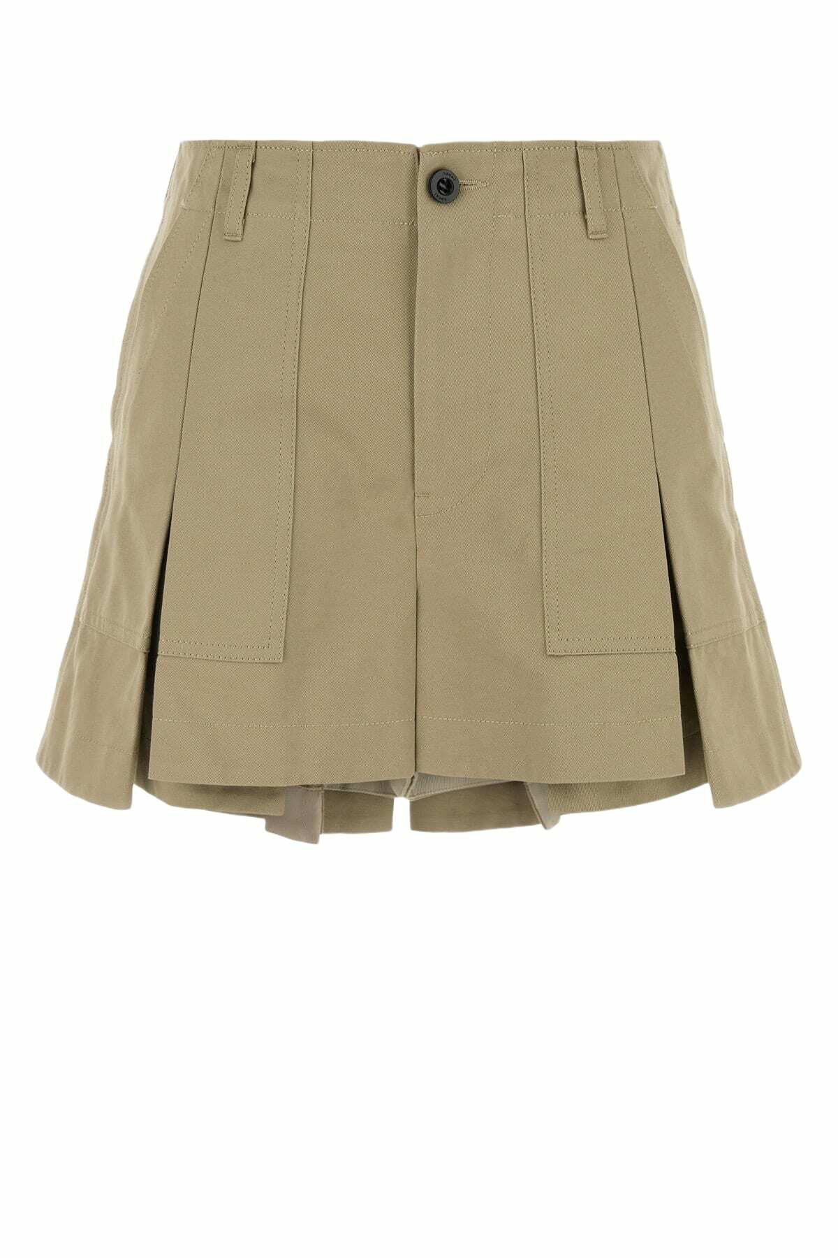 【関税込み】sacai Miniskirt insert pants Sacai Miniskirt insert pants - Beige - Women | 2306612201