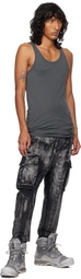 11 by Boris Bidjan Saberi Gray T1B Tank Top