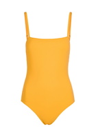 Nounou Anita Square-neck Swimsuit Yellow