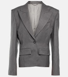 Magda Butrym - Oversized pinstriped wool blazer