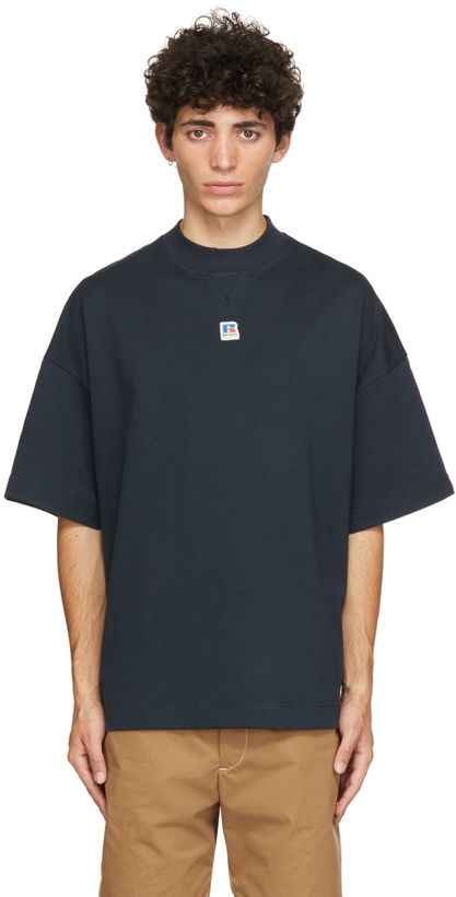 Photo: Boss Navy Russell Athletic Edition Box T-Shirt