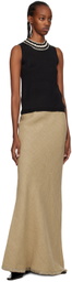 S Max Mara Black Brandy Tank Top