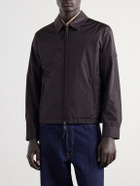 Burberry - Logo-Appliquéd Shell Jacket - Brown