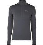 Colmar - Slim-Fit Fleece-Back Thermotec Half-Zip Ski Base Layer - Gray