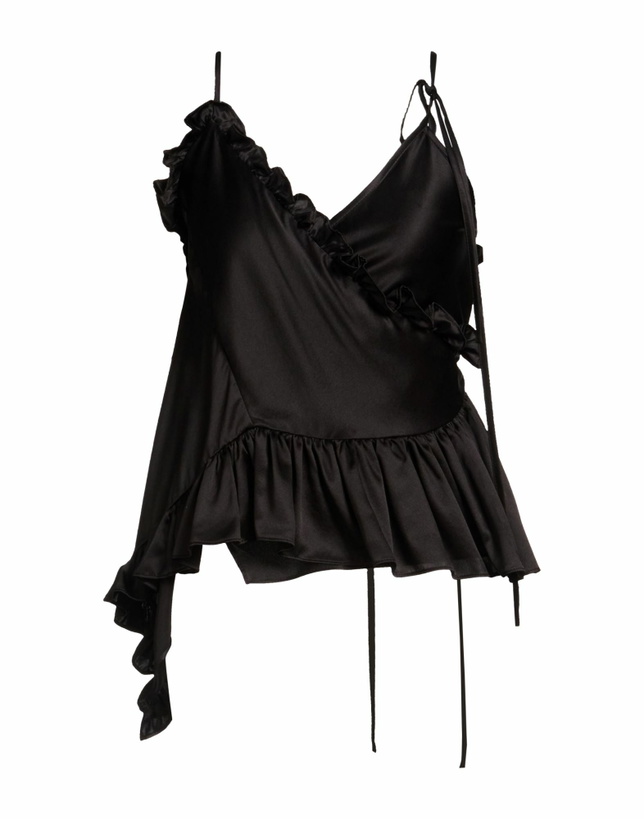 Photo: Cecilie Bahnsen Womens Top in Black