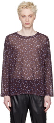 NEEDLES Brown Floral Long Sleeve T-Shirt