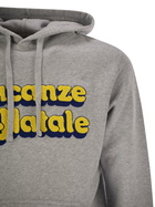 MC2 Saint Barth Mens Grey Tribeca Sweatshirt With Vacanze Di Natale Logo Embroidery
