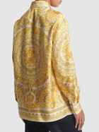 VERSACE - Barocco Printed Silk Shirt
