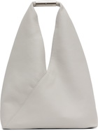 MM6 Maison Margiela Gray Jewel Handle Classic Tote