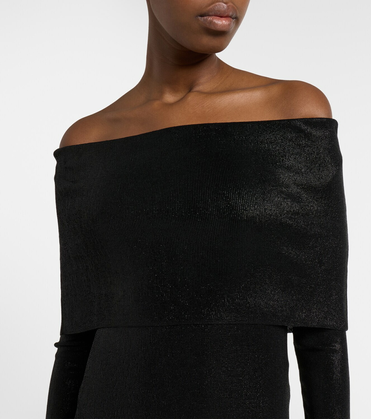Balenciaga Off-shoulder maxi dress