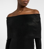 Balenciaga Off-shoulder maxi dress