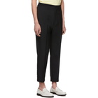 Junya Watanabe Black Serge Trousers