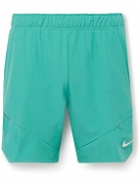 Nike Tennis - NikeCourt Advantage Straight-Leg Dri-FIT Tennis Shorts - Blue