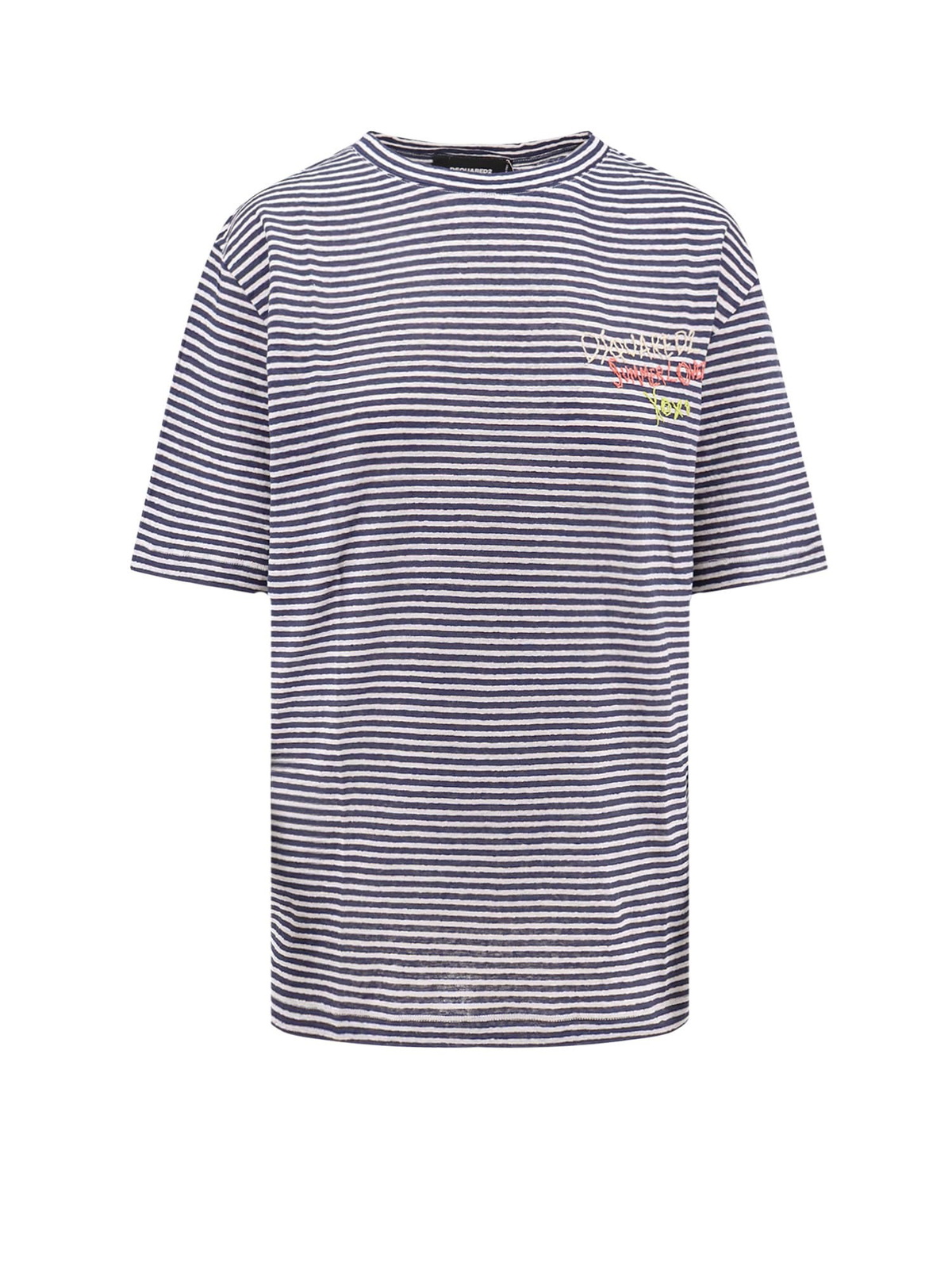 Tシャツ・カットソー Dsquared T-Shirt D2 Caten S Beach D2 Caten'S Beach Slouch T-shirt