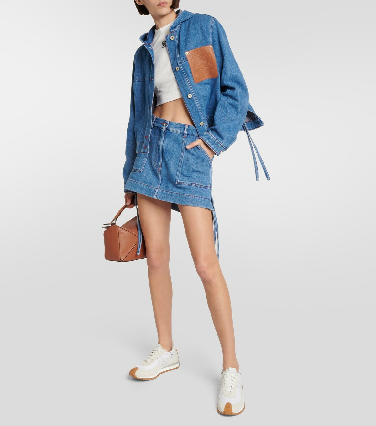 関税送料込Loewe Denim Jacket Workwear jacket in denim Blue - LOEWE