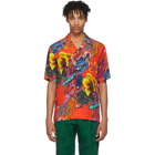 Paul Smith Red Hawaiian Print Shirt