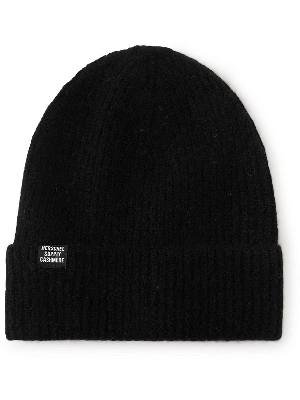 Photo: Herschel Supply Co - Cardiff Ribbed Cashmere Beanie