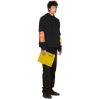 Raf Simons Yellow Drugs Zipped Document Pouch